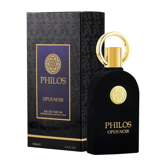 Maison Alhambra Philos Opus Noir Eau de Parfum perfume bottle