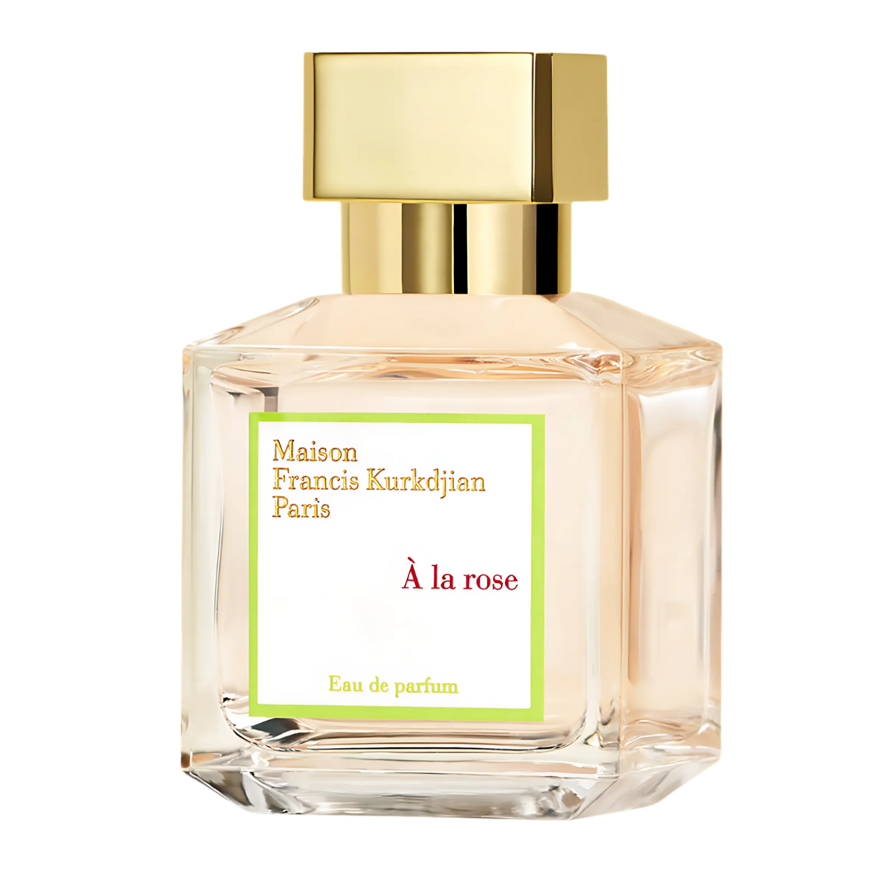 Maison Francis Kurkdjian A La Rose packaging box