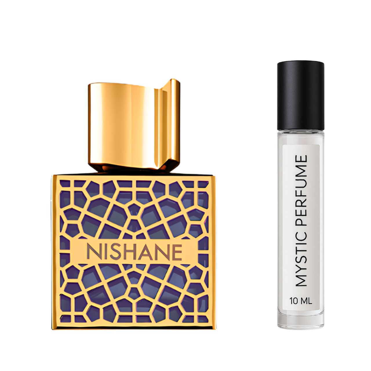Nishane Mana sample vial label detail
