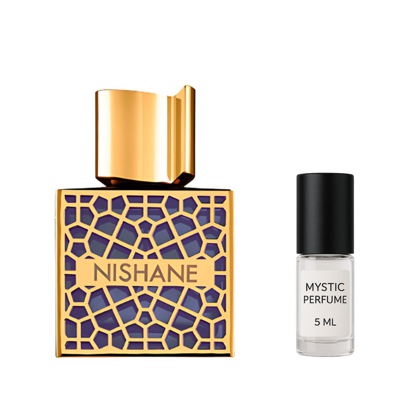 Nishane Mana sample vial label detail