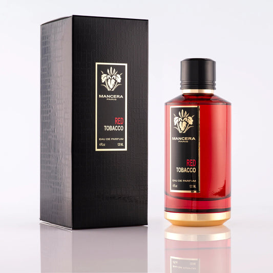 Mancera Red Tobacco Eau de Parfum perfume bottle