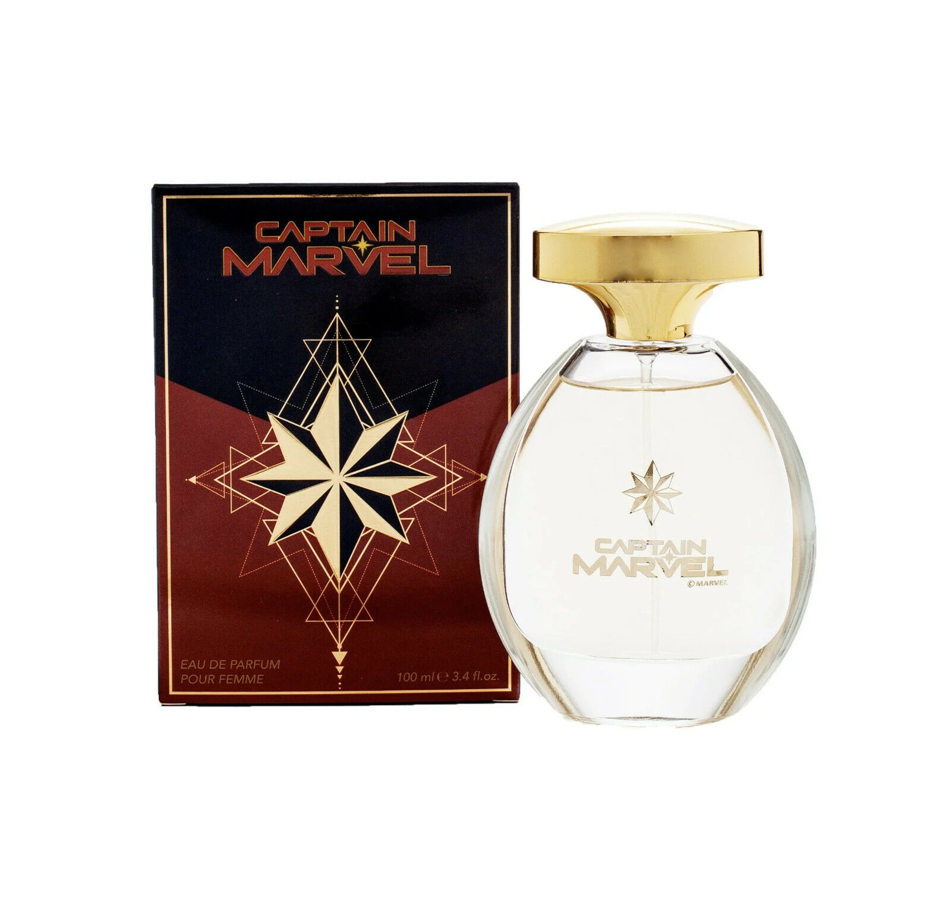 Marvel Captain Marvel Eau de Parfum perfume bottle