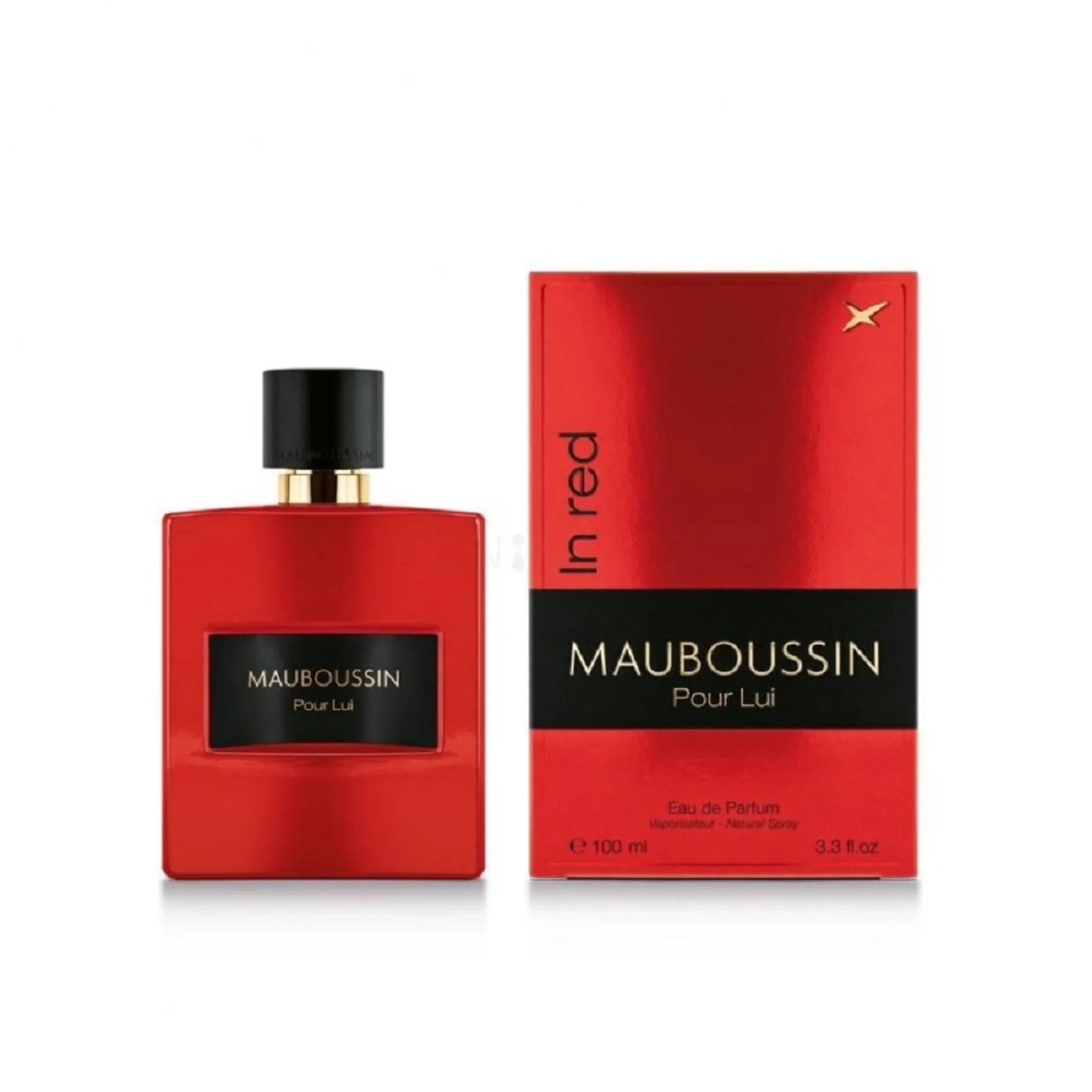 Mauboussin Pour Lui In Red Eau de Parfum perfume bottle