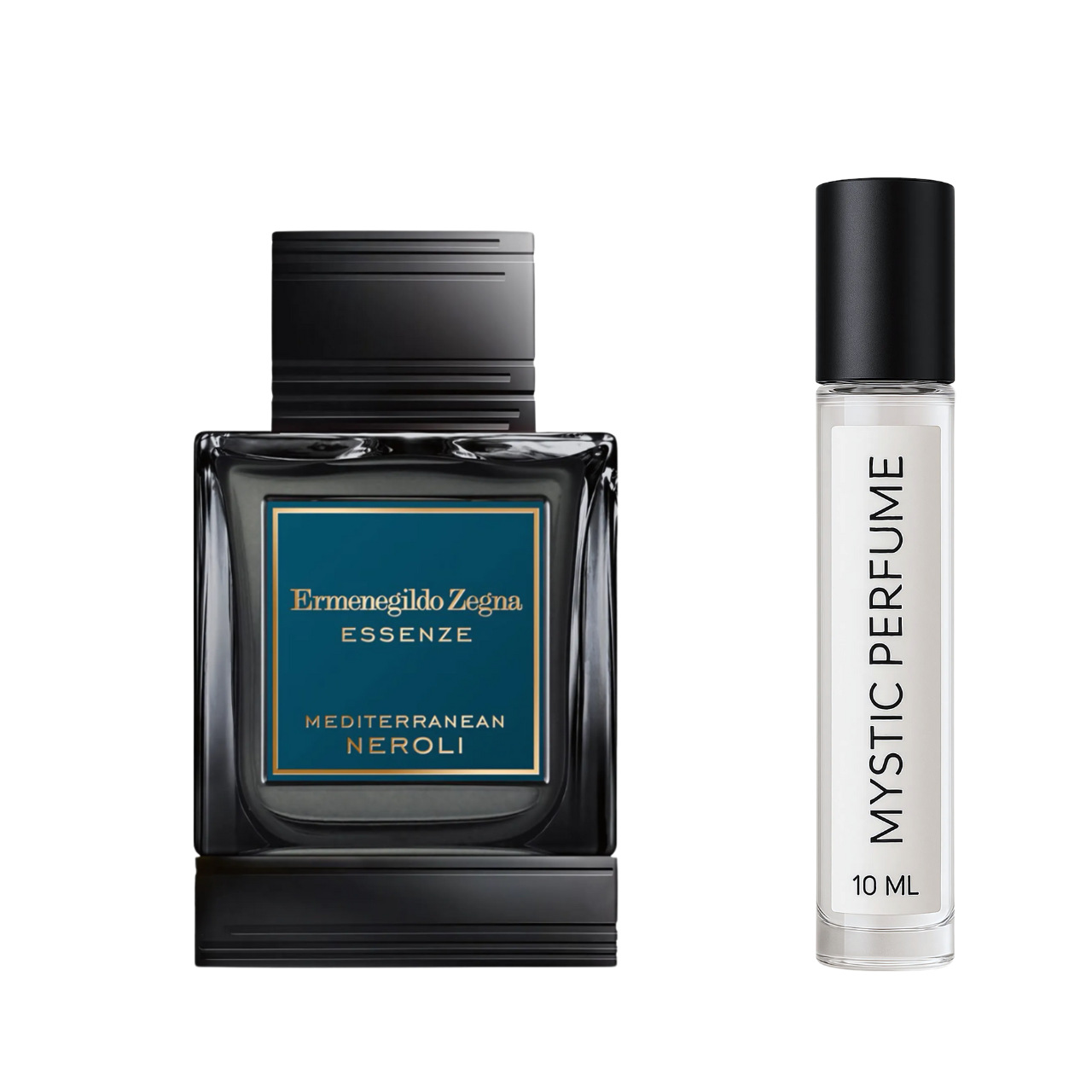 Ermenegildo Zegna Mediterranean Neroli sample vial label detail