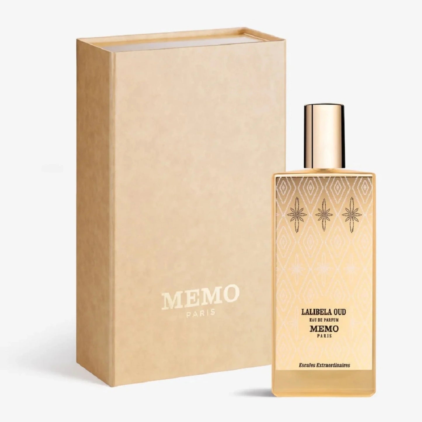 Memo Paris Lalibela Oud Escales Extraordinaires Eau de Parfum perfume bottle