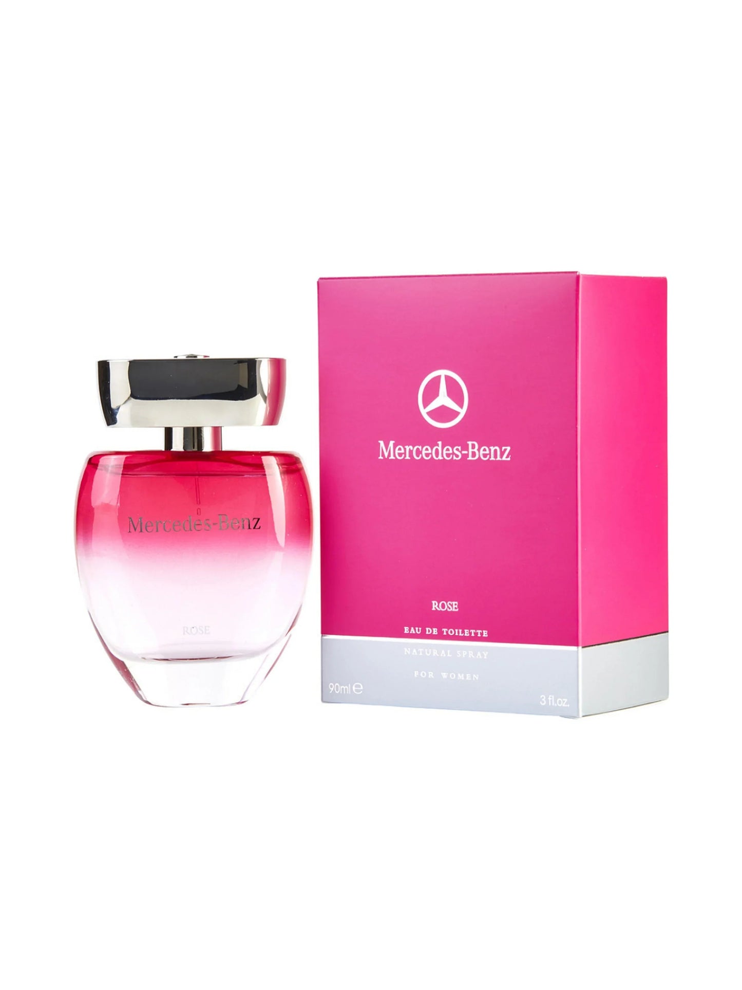 Mercedes Benz Rose Eau de Toilette packaging box