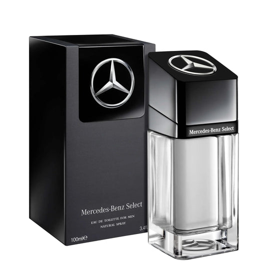 Mercedes Benz Select Eau de Toilette perfume bottle
