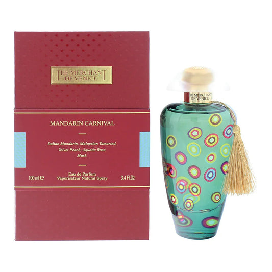 The Merchant of Venice Mandarin Carnival Eau de Parfum perfume bottle