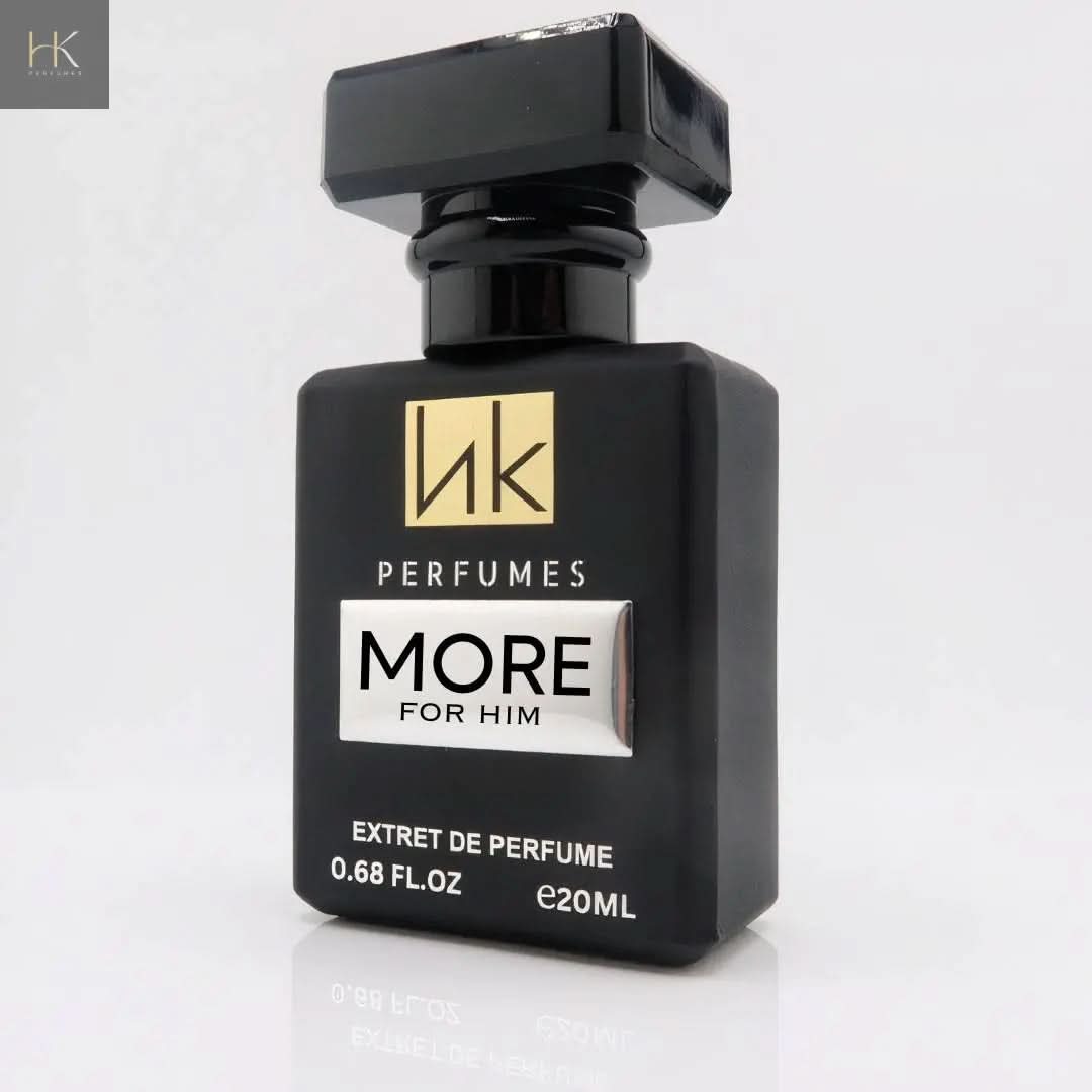 More Parfum carton and packaging