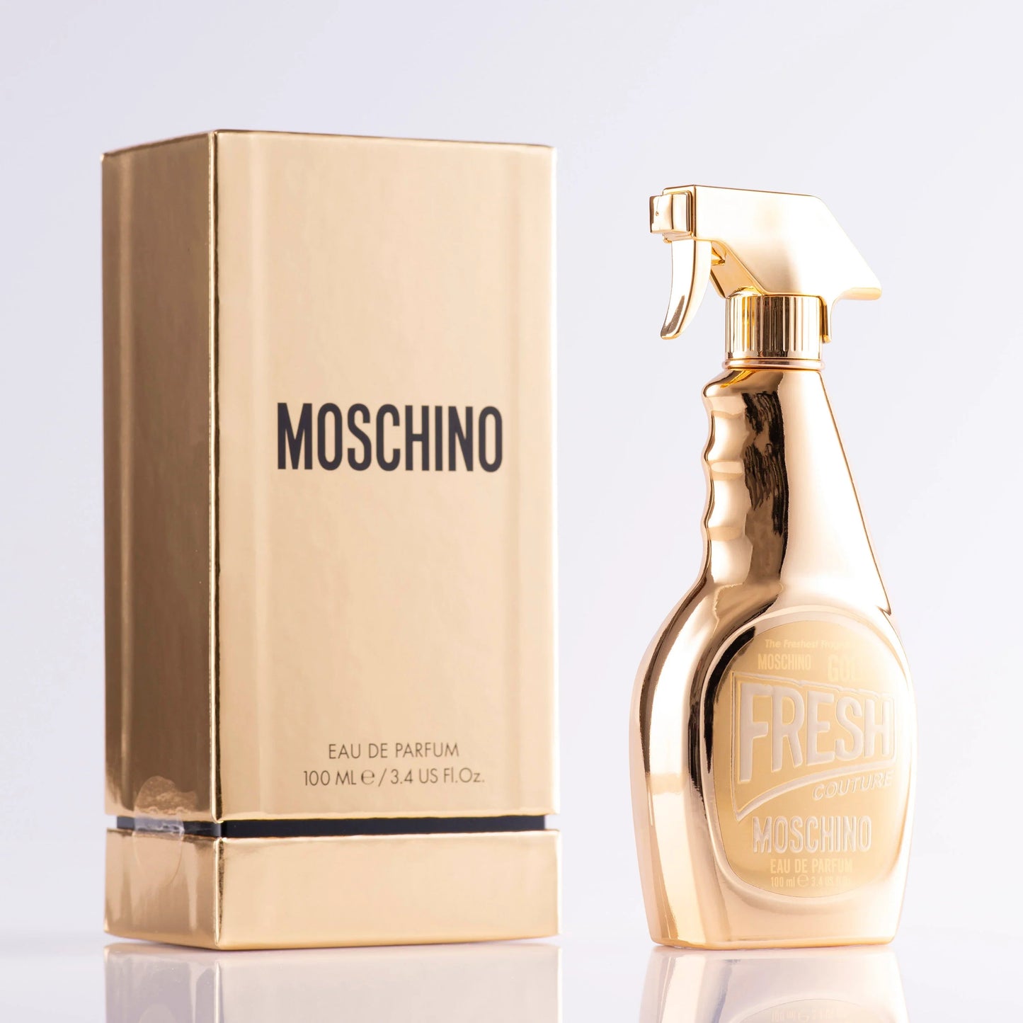 Moschino Gold Fresh Couture Eau de Parfum packaging box