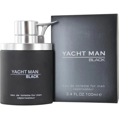 Myrurgia Yacht Man Black Eau de Toilette perfume bottle