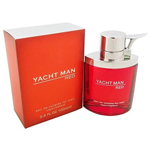 Myrurgia Yacht Man Red Eau de Toilette perfume bottle