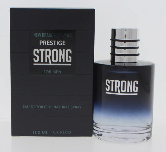 New Brand Strong Eau de Toilette perfume bottle