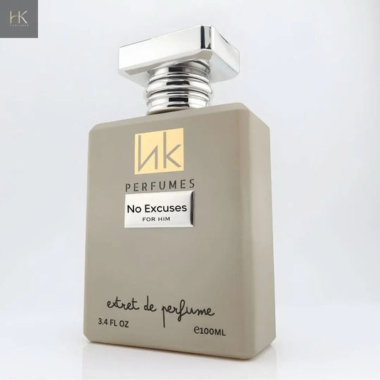No Excuses perfume bottle