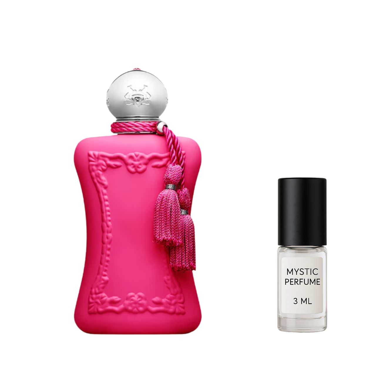 Parfums de Marly Oriana Parfum sample vial label detail