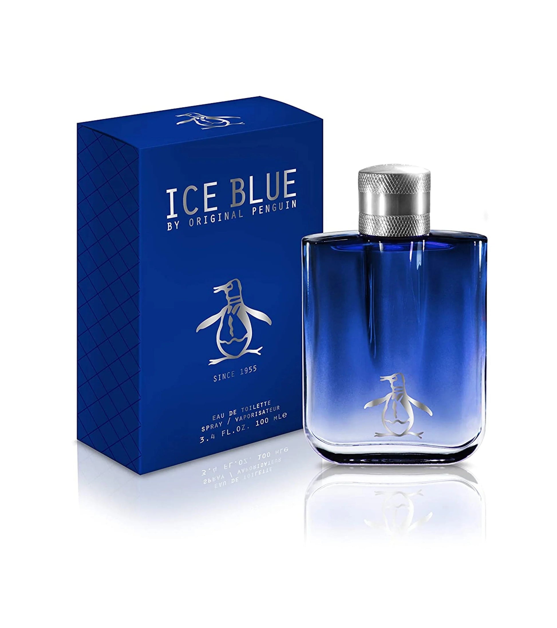 Original Penguin Ice Blue Eau de Toilette perfume bottle