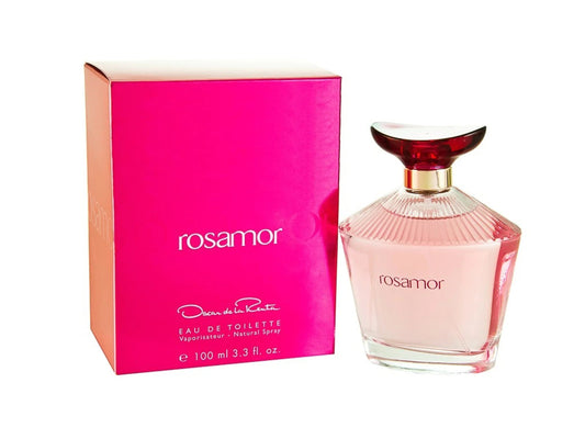 Oscar De La Renta Rosamor Eau de Toilette perfume bottle