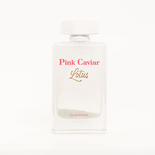 Pink Caviar Lotus perfume bottle