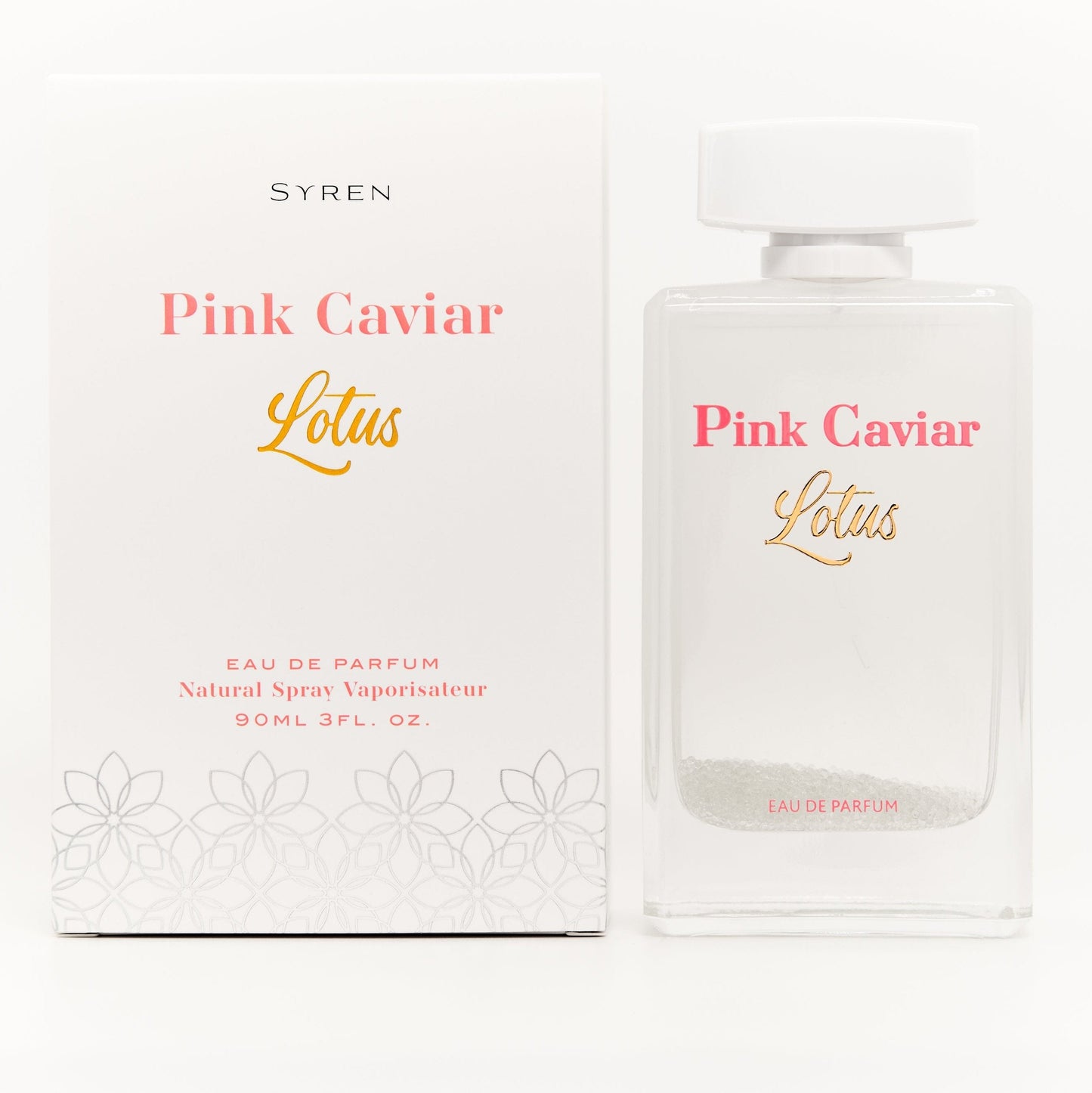 Pink Caviar Lotus packaging box