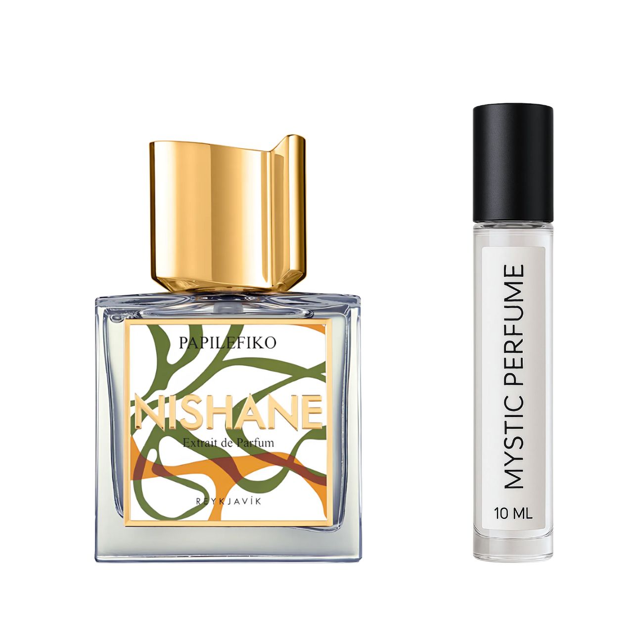 Nishane Papilefiko sample vial label detail
