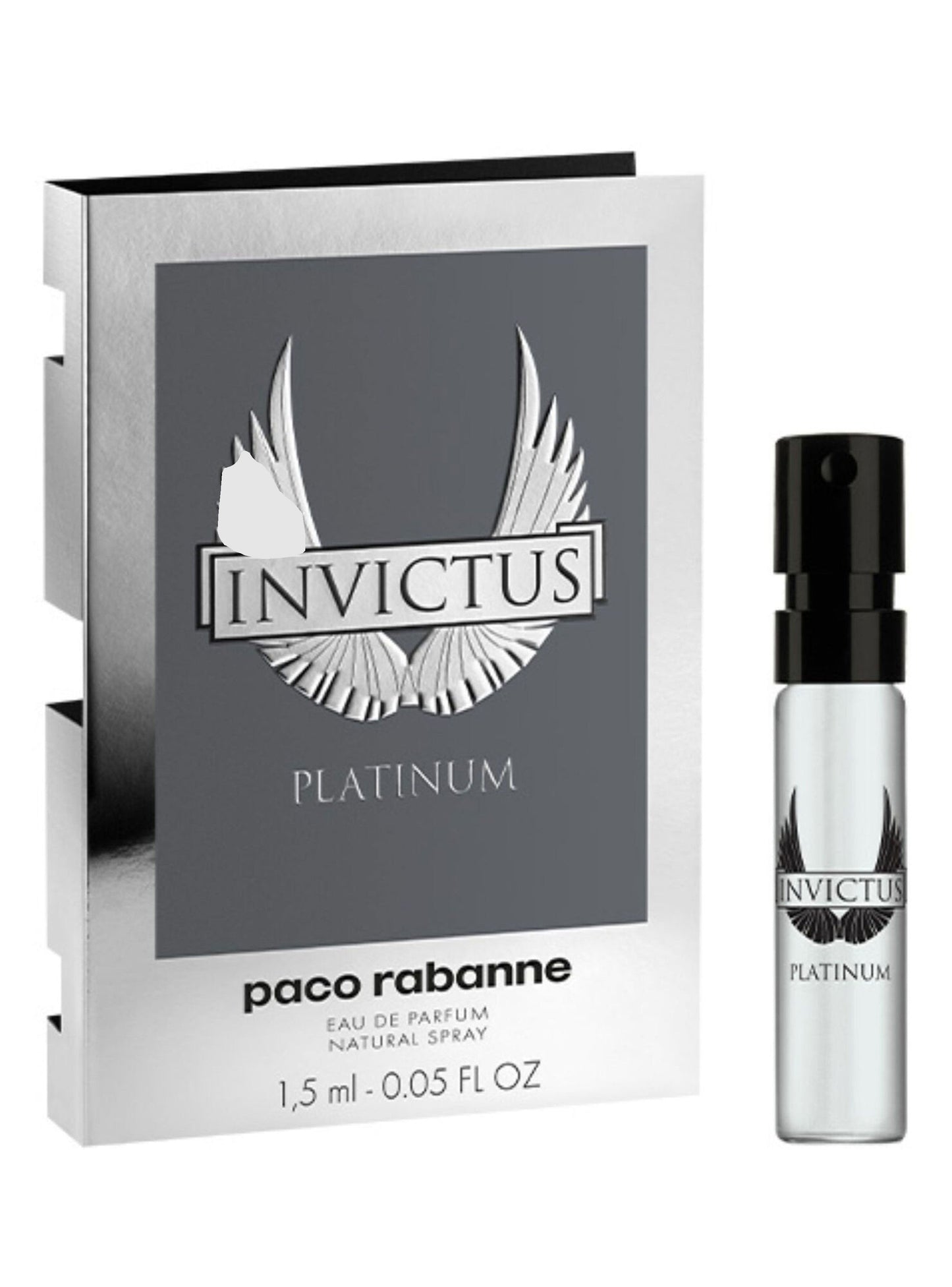 Rabanne Invictus Platinum Eau de Parfum carton and packaging