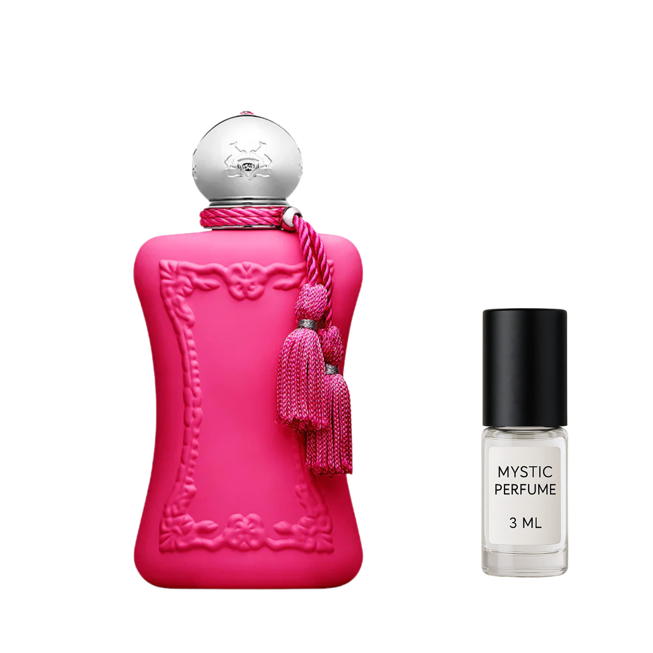 Parfums de Marly Oriana Parfum sample vial label detail