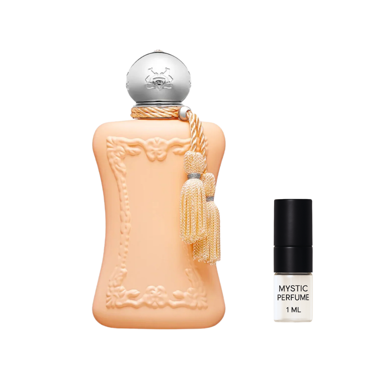 Parfums de Marly Cassili Parfum sample vial label detail