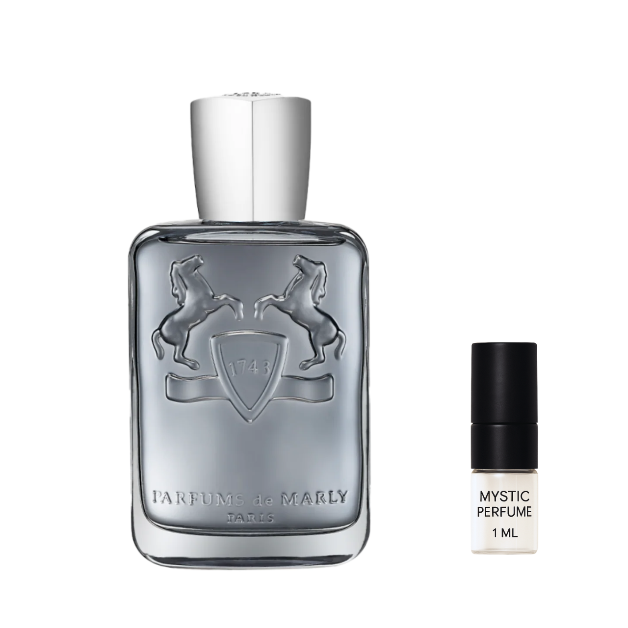 Parfums de Marly Castley Parfum sample vial label detail