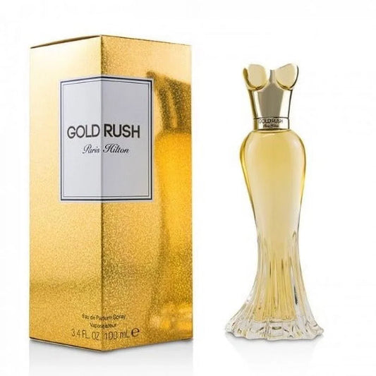 Paris Hilton Gold Rush women Eau de Parfum perfume bottle