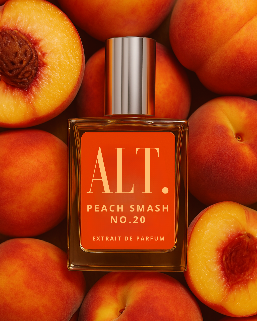Peach Smash bottle and box