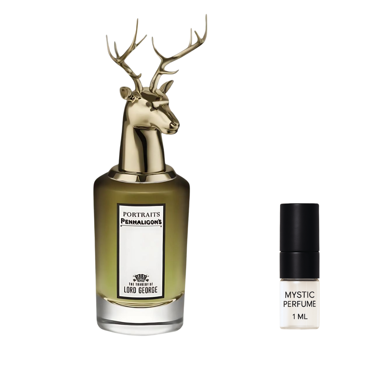 Penhaligon's The Tragedy of Lord George sample vial label detail