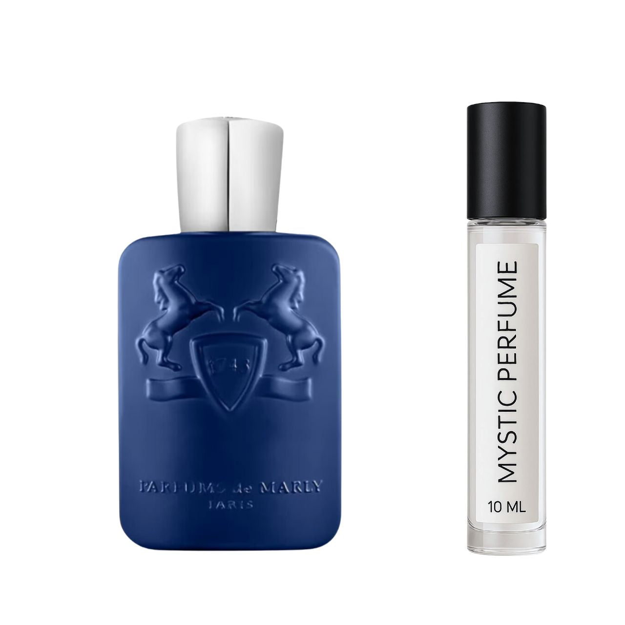 Parfums de Marly Percival Parfum sample vial label detail