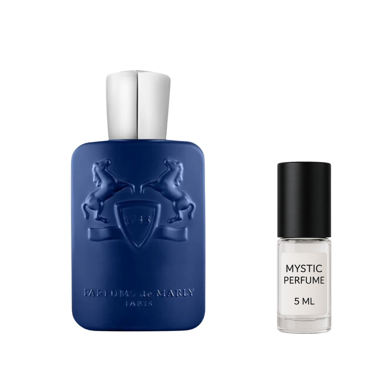 Parfums de Marly Percival Parfum sample vial label detail