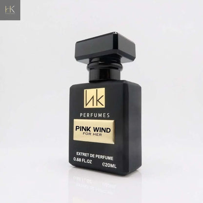 Pink Wind carton and packaging