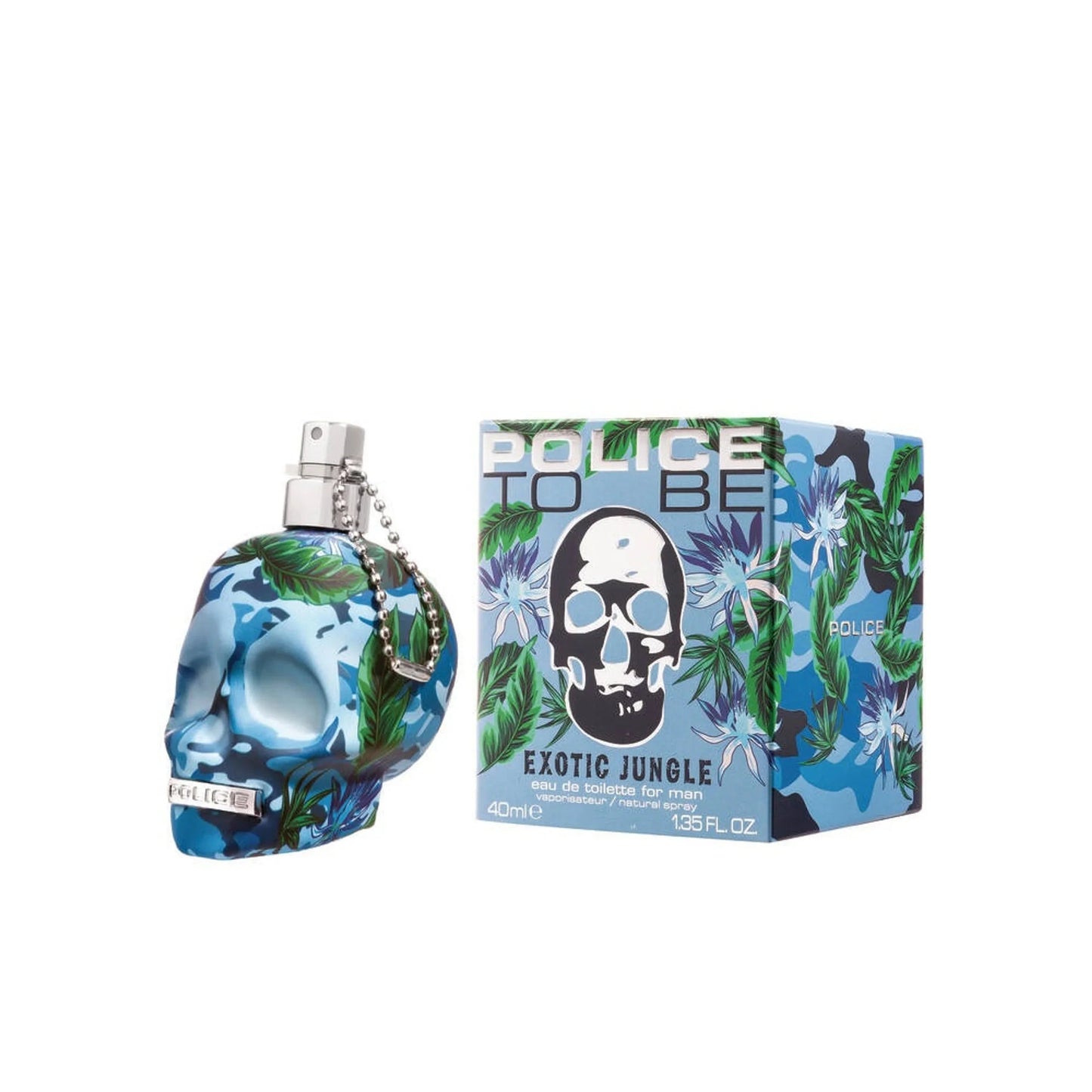 Police To Be Exotic Jungle Eau de Toilette bottle and box