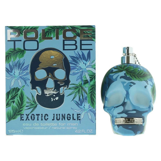 Police To Be Exotic Jungle Eau de Toilette perfume bottle