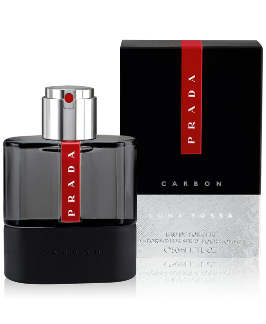 Prada Luna Rossa Carbon Eau de Toilette perfume bottle