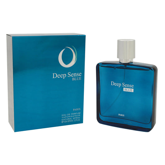 Prime Collection Deep Sense Blue Eau de Parfum perfume bottle