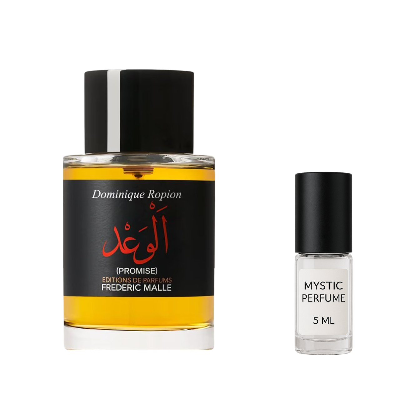 Frederic Malle Promise sample vial label detail