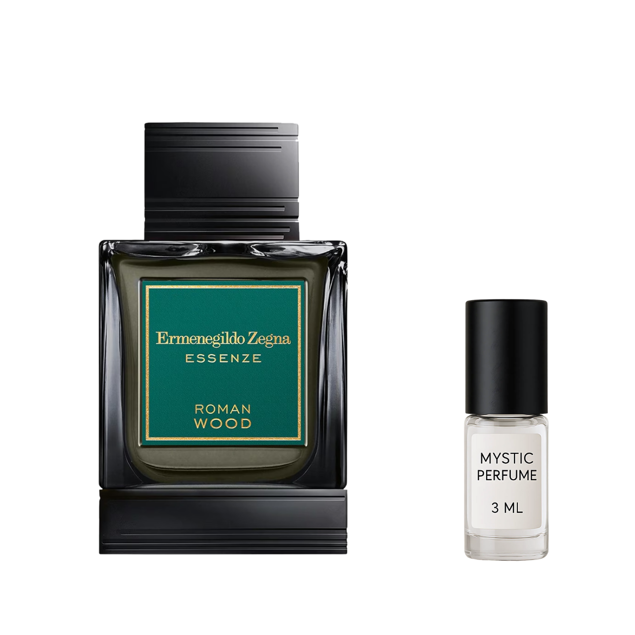 Ermenegildo Zegna Roman Wood Eau de Parfum decant sample vial