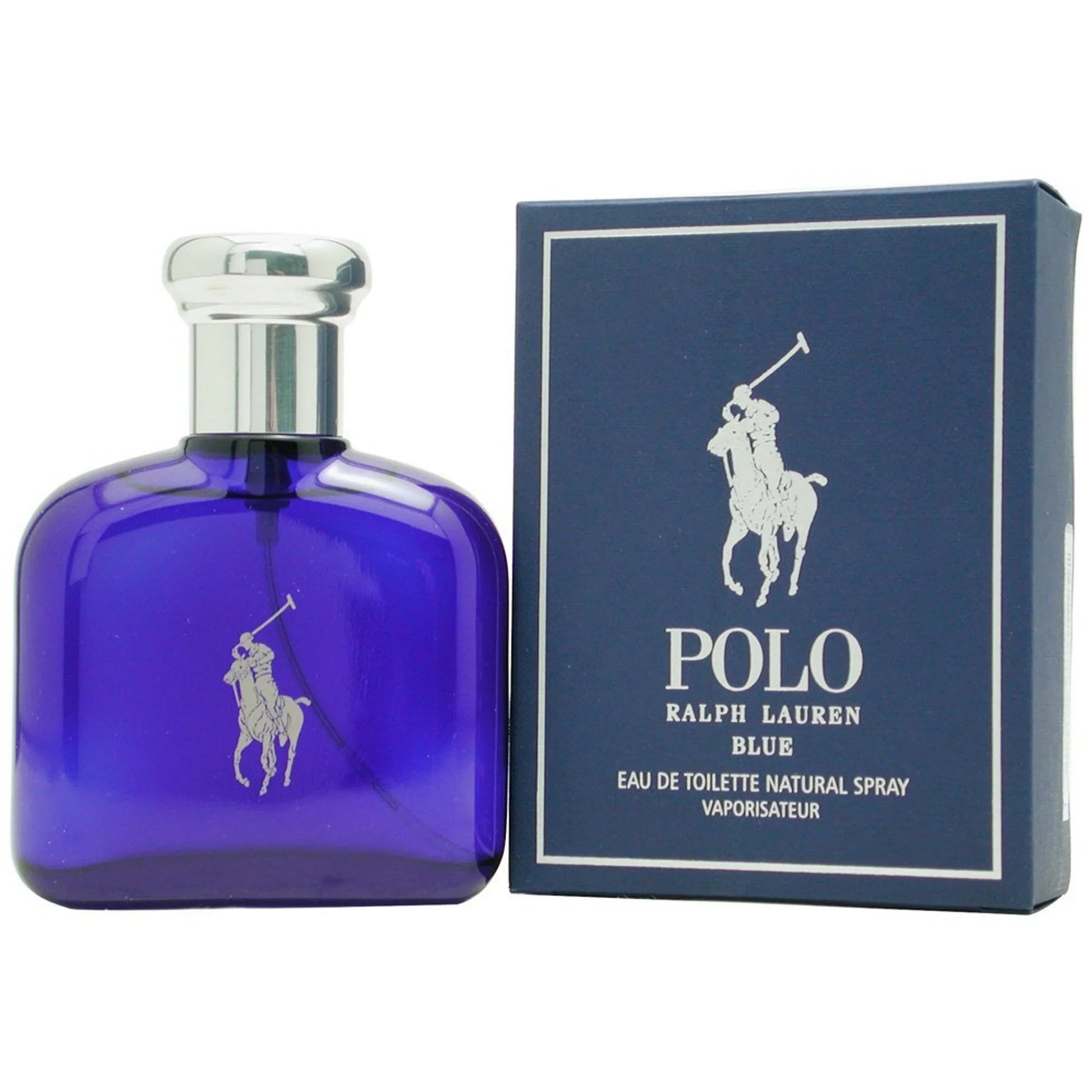 Ralph Lauren Polo Blue Eau de Toilette bottle and box