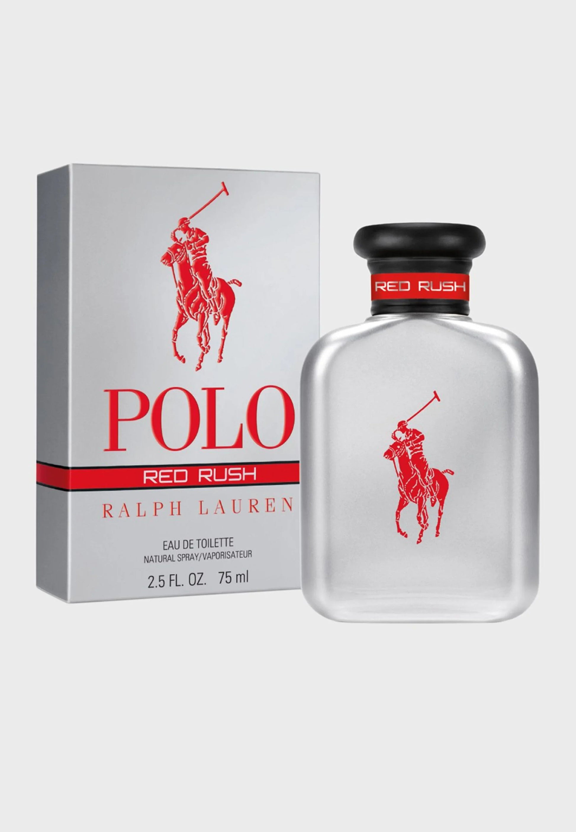 Ralph Lauren Polo Red Rush Eau de Toilette perfume bottle
