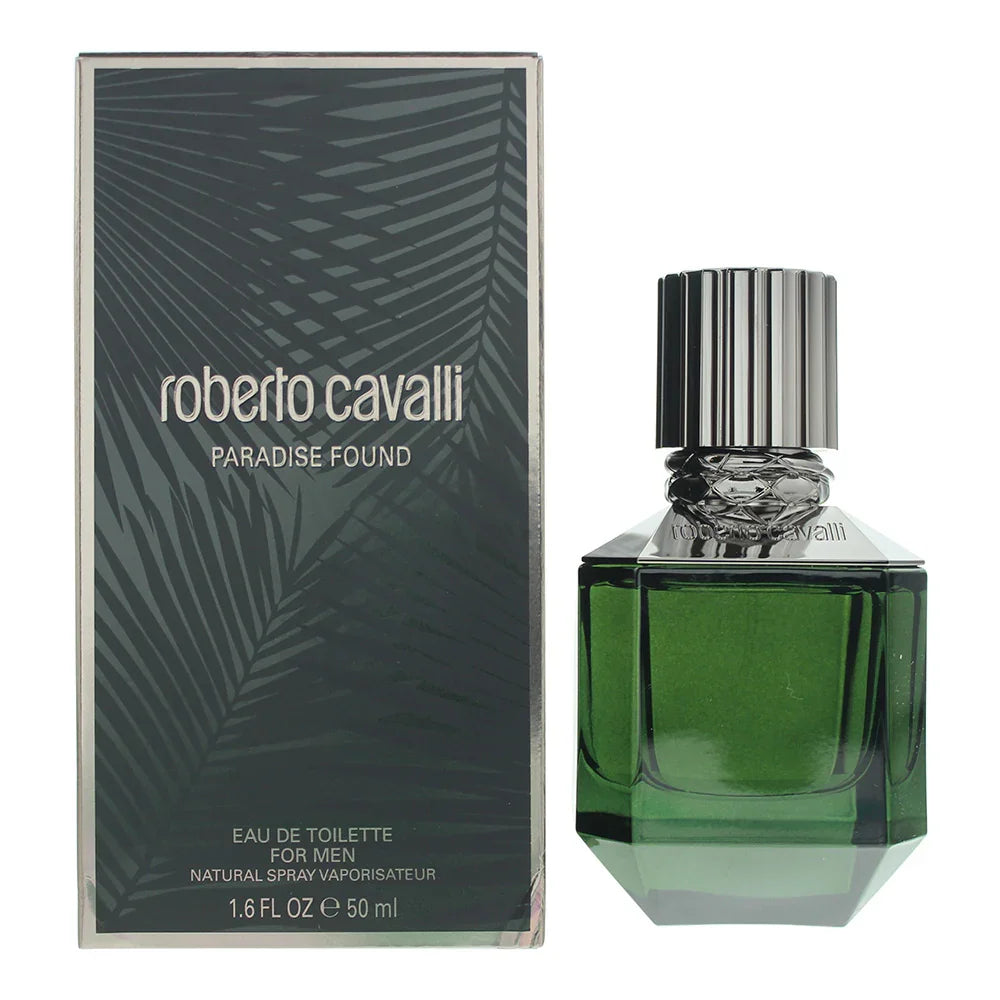 Roberto Cavalli Paradise Found Eau de Toilette packaging box