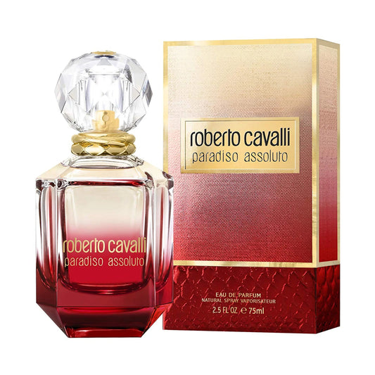 Roberto Cavalli Paradiso Assoluto Eau de Parfum perfume bottle