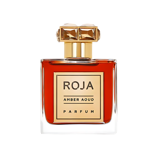Roja Amber Aoud perfume bottle