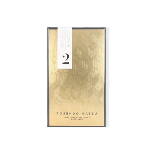 Rosendo Mateu No 2 Citrus Wood Suede Leather Eau de Parfum perfume bottle