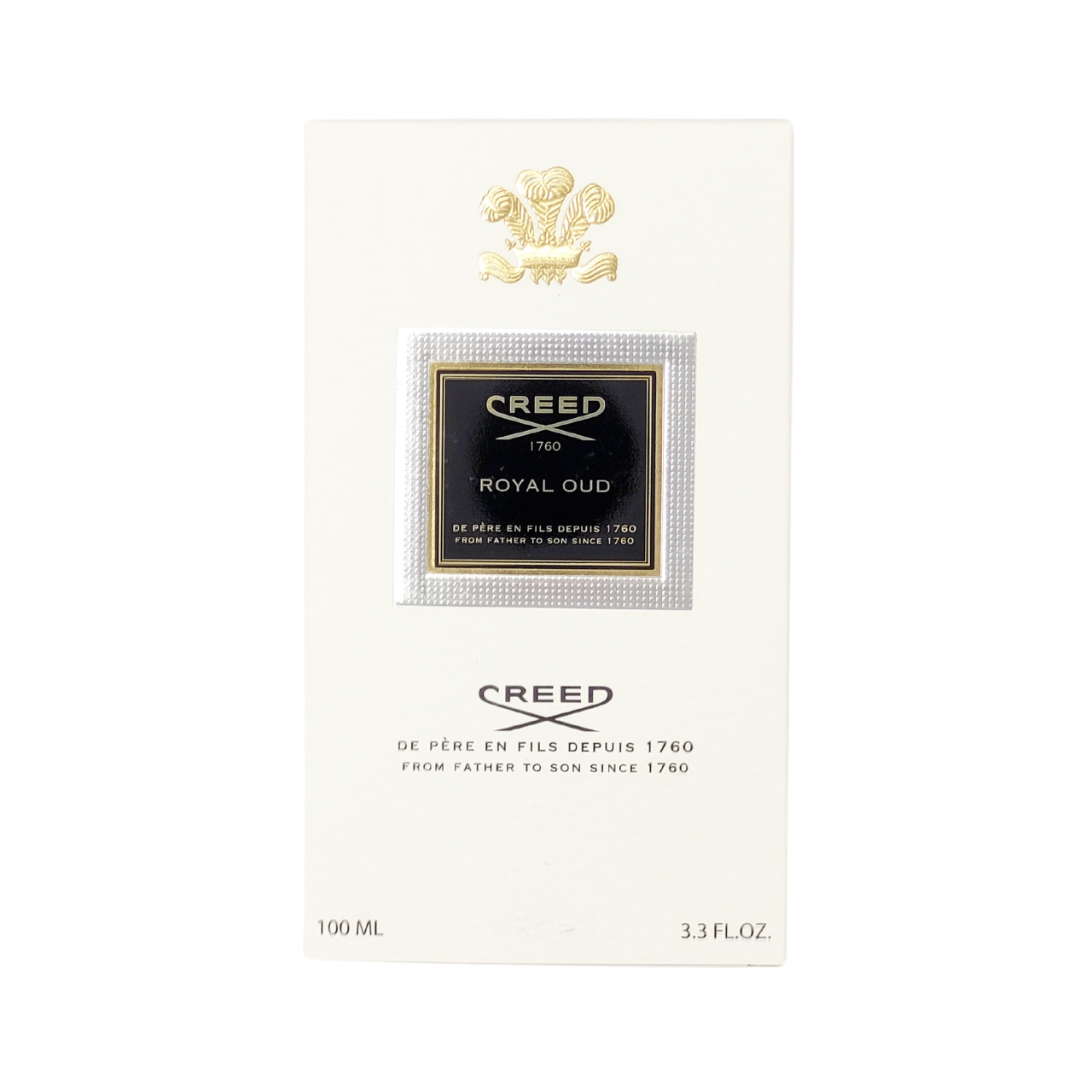 Creed Royal Oud bottle and box