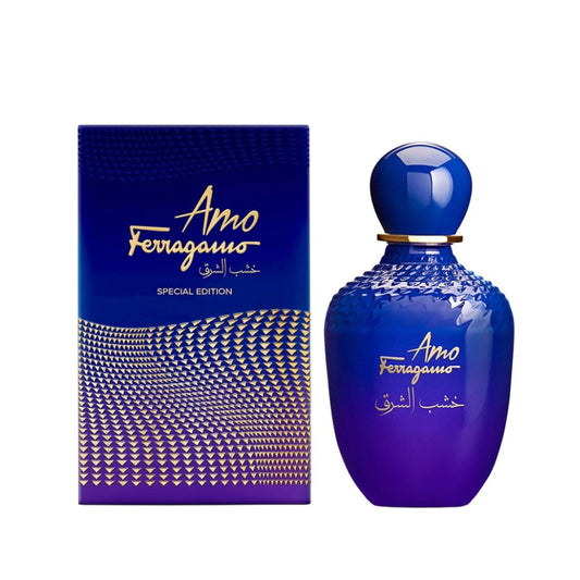 Salvatore Ferragamo Amo Oriental Wood Eau de Parfum perfume bottle