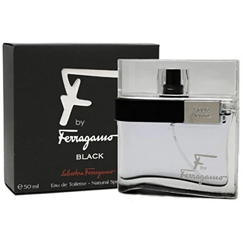 Salvatore Ferragamo F Black Eau de Toilette perfume bottle