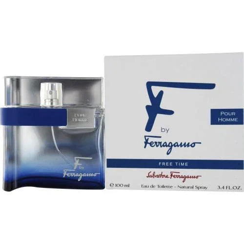 Salvatore Ferragamo F Free Time Eau de Toilette perfume bottle
